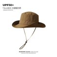 thumbnail image 1 of LinYooLi Big Hat Rear Sun Fisherman Hat Female Summer Anti -Ultraviolet Sunscreen Sun Hat Fast Dry Travel Mountaineering Cap, 1 of 9