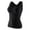#317-Black, variant on Roncen Women's Thermal Vest with Built-in Bra, Fleece Lined Seamless Tank Top, Printed Warm Sleeveless Undershirt