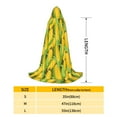 thumbnail image 2 of Honeii Corn 1 Print Poncho Cape, Cloak Coat, Snuggly Hooded Wearable Blanket, Hooded Cape For Teenagers,Halloween Costumes-Large, 2 of 7