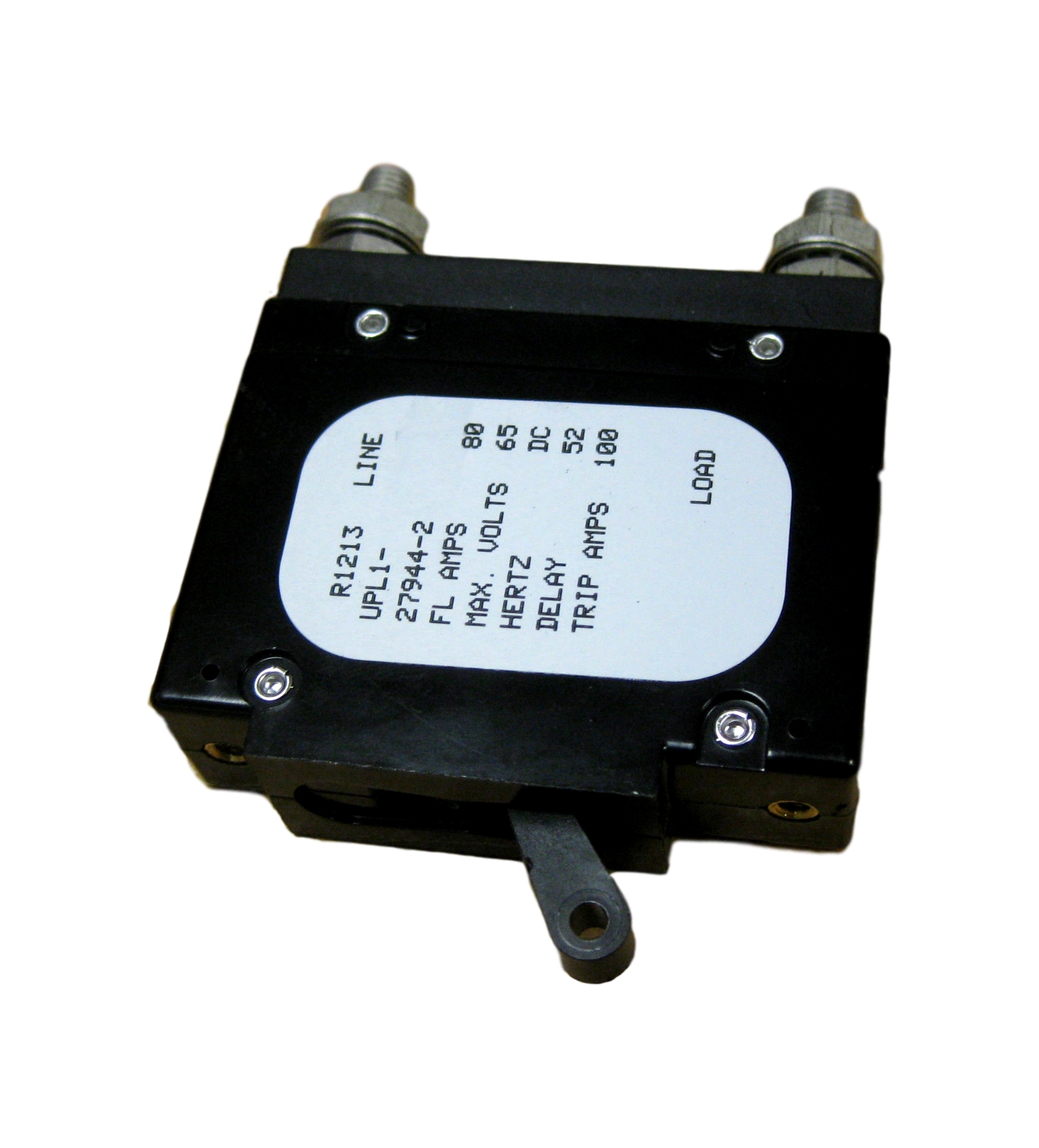 Airpax Sensata UPL1279442 UPL1279442 Circuit Breaker 80A 65V DC Trip