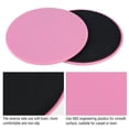 thumbnail image 4 of 2 uds ejercicio deslizante disco deslizante Fitness Core Slider deporte entrenamiento de cuerpo completo (rosa), 4 of 7