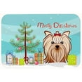 thumbnail image 2 of Carolines Treasures BB1576CMT Christmas Tree & Yorkie Yorkishire Terrier Kitchen or Bath Mat, 20 x 30, 2 of 2