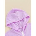 thumbnail image 4 of Bagilaanoe Toddler One-Piece Swimsuit, Size 1-2 Years, Purple (Girl's), 4 of 8