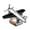 typeA, variant on Retro Solar Plane Air Freshener, Desk & Car Airplane Figurine with Solar Spinning Propeller
