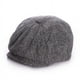 thumbnail image 4 of Sombrero Bailey para padres e hijos de otoño e invierno, sombrero para niños, sombrero con lengüeta de pato para adultos, sombrero octogonal de vendedor de periódicos, sombrero delantero para hombres, 4 of 6