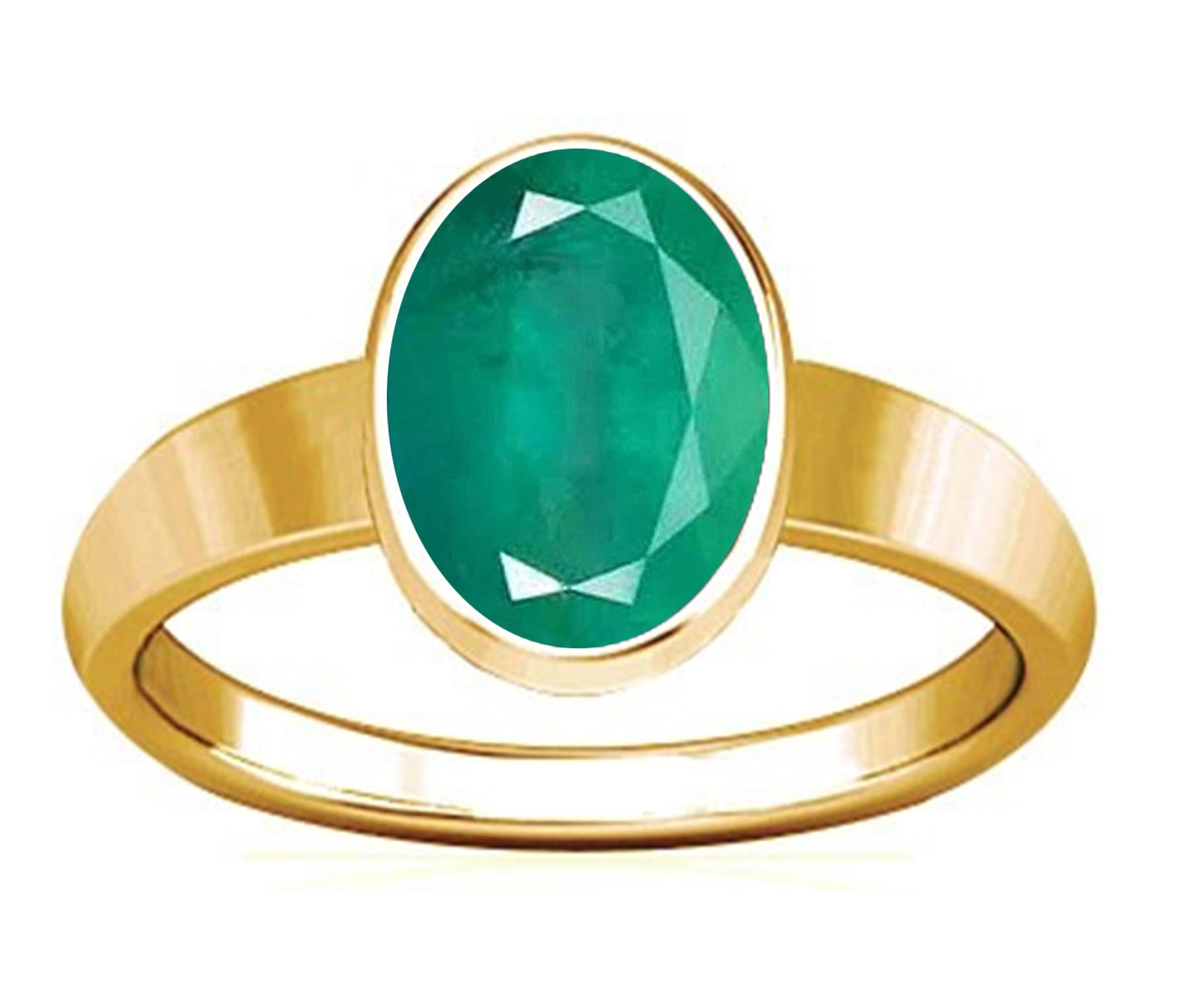 Manufacturer of Panna stone ring | Jewelxy - 73038