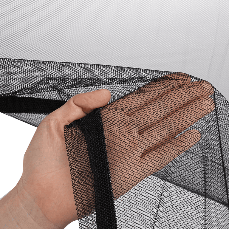 Autlaycil Patio Umbrella Mosquito Net Bug Enclosure with Zipper Door and Adjustable Rope, Polyester Mesh Screen Fits 7.5-11 ft Outdoor Umbrellas Autlaycil Patio Umbrella Mosquito Net Bug Enclosure with Zipper Door and Adjustable Rope, Polyester Mesh Screen Fits 7.5-11 ft Outdoor Umbrellas