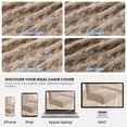 thumbnail image 6 of JIATER Dining Chair Covers Stretch Washable Chair Slipcovers Protector Set of 4,Khaki, 6 of 7