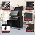 thumbnail image 4 of 8-Drawer Rolling Tool Chest with Wheels and Locking System, Portable Tool Cabinet for Garage, Workshop, Mechanic, Heavy Duty Tool Box with Drawers, Detachable Storage for Home and Shop, Black, 4 of 7