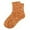 Orange, variant on Sparkly Women's Novelty Glitter Ankle Socks Casual Ladies Bright Retro Sock