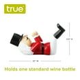 thumbnail image 3 of True Nutcracker Polyresin Wine Bottle Holder Perfect for Countertop and Tabletop Display, Kitchen Decor, Home Bar Accessories, Set of 1, 3 of 7