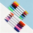 thumbnail image 6 of Whiteboard Markers, Green Water Based Odor Erasable Marker Pens, Smooth Writing Dry Erase Pens with 1.5mm Round Tip, for Class, Office Meeting and Daily Whiteboard Writing Use, 6 of 6