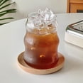 thumbnail image 3 of 10pcs Ribbed Glassware Clear Glass Cups for Cocktail, Milk, Coffee Mug for Home, Party, Wedding 530ML Clearance, 3 of 7