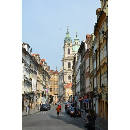 Canvas Print Prague City Czech Europe Republic Architecture Stretched Canvas 10 x (Best Cities In Czech Republic)