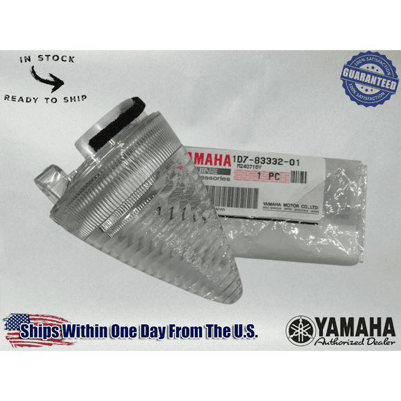 Yamaha Genuine OEM Authentic LT REAR CLEAR TURN SIGNAL LENS 1D7-83332-01-00