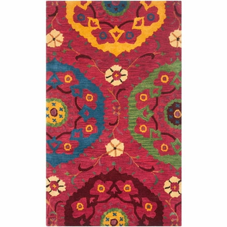 Safavieh Wyndham Chad Hand Tufted Wool Area Rug or Runner