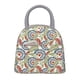 thumbnail image 1 of Balery Paisley Floral 5 Bolsa de Almuerzo para Mujeres, Caja de Almuerzo, Bolsa de Almuerzo Pequeña Impermeable, Tote de Almuerzo Reutilizable con Gran Capacidad, 1 of 6