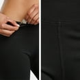 thumbnail image 4 of Fishers Finery Women's Ecofabric Classic Bootleg Yoga Athletic Pant - New Fabric (Black, M), 4 of 6