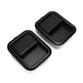 thumbnail image 1 of Manija de la puerta exterior del automóvil, manija de la puerta del lado izquierdo derecho 55176382AE Reemplazo de hierro resistente para TJ 1997 (2006) Negro, 1 of 5