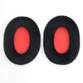 thumbnail image 1 of 2pcs Flannel Headset Earmuffs for HyperX Cloud Flight/Flight S (Red), 1 of 9