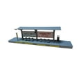 thumbnail image 2 of Modelo de parada de autobús en miniatura,Modelos de construcción a escala 1/64 Autobús en miniatura Esperando parada,1:64 Modelo de estación de autobuses Estación de montaje DIY,Escena de, 2 of 8