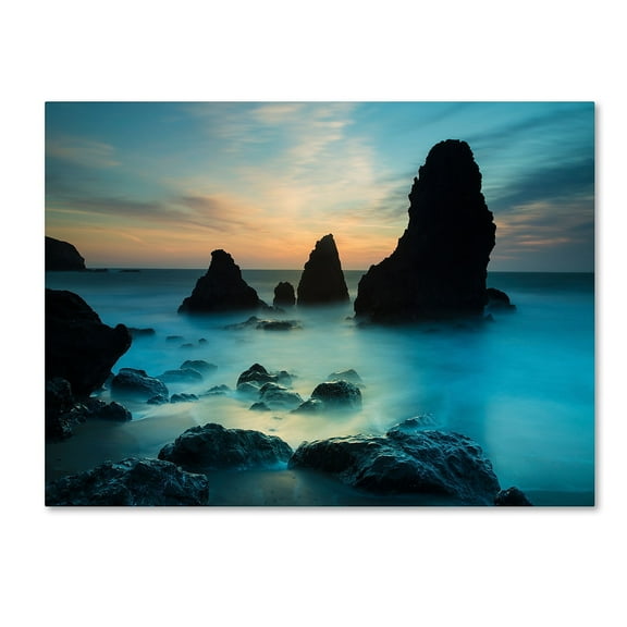 Trademark Fine Art "Rodeo Beach I" Canvas Art by Moises Levy