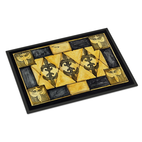 Fleur de lis Door Mat 8089 Doormat