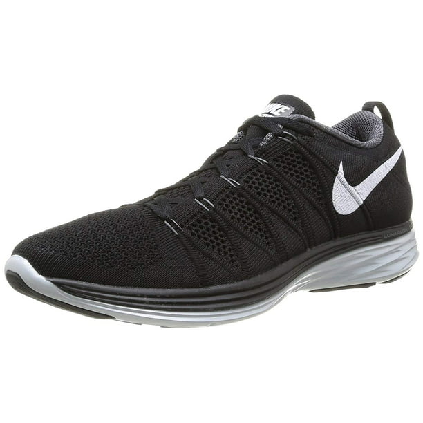 Darse prisa fractura Húmedo Nike Flyknit Lunar 2 Running Shoe, Black/White-Dark Grey, 10.5 - Walmart.com