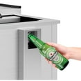 thumbnail image 4 of 36 in. Commercial Bottle Cooler in Stainless-Steel with Built-In Opener, ETL Listed, 9 cu. ft. (KM-BOC36-SS), 4 of 13