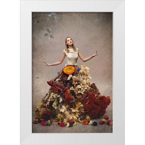 Vaskovic, Jovana 23x32 White Modern Wood Framed Museum Art Print Titled - Florence