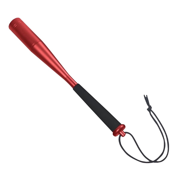 BESTSKY Fishing Bat with EVA Handle Aluminum Alloy Fish Hammer 24.7cm Detachable Beat Fish Rod Tool for Fishing Outdoor Cooking Red Portable Fishing Accessories