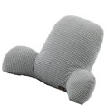 thumbnail image 1 of Almohada de Lectura Suave en Cama Sofá Cojín para Adultos, Y Niños, Lactancia con Funda Extraíble con Cremallera Y Bolsill Gris de rejilla BLESIY Almohada de lectura, 1 of 4