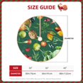 thumbnail image 2 of Fuzoiu Vegan Print Christmas Tree Skirt,Xmas Christmas Decorations,Xmas Tree Mat for Farmhouse Holiday New Years Home Party Decor Tree Rugs-36", 2 of 6