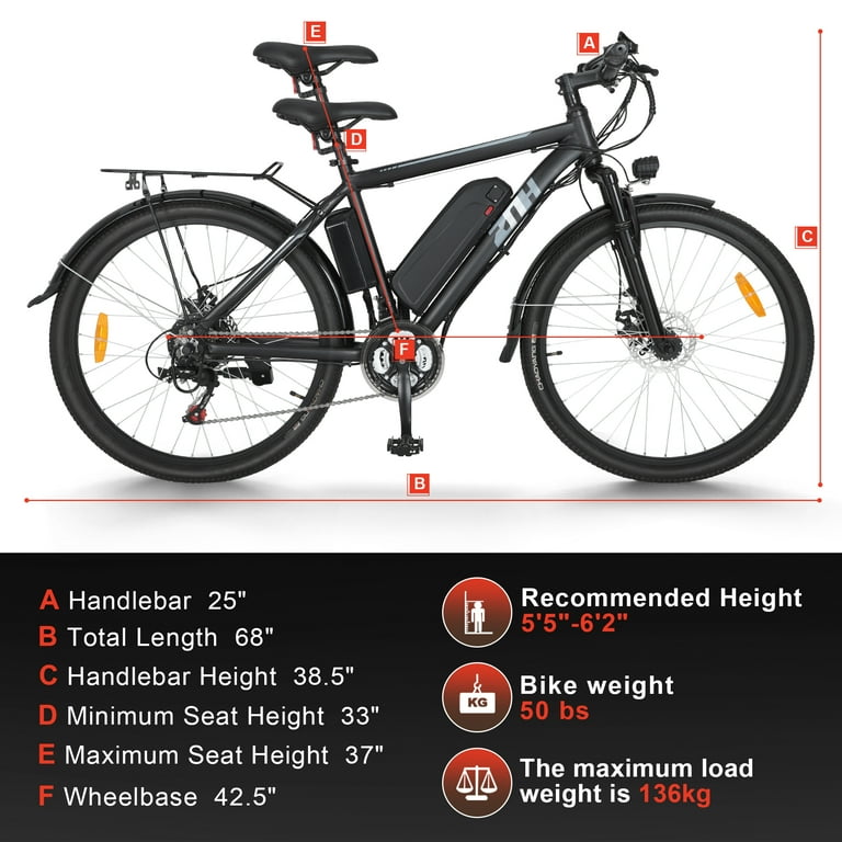 ZNH Electric Bike 26