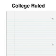 thumbnail image 4 of Staples 1-Subject Notebook 8" x 10.5" College Ruled 70 Sh. Assorted 1485056, 4 of 5