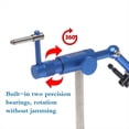 thumbnail image 4 of Tornillo Banco Giratorio para Moscas, Herramientas Hacer Cebos Artificiales, Herramienta para Hacer Señuelos, Anzuelo 360°, para Hacer Señuelos Pesca Trucha, Color Azul, 4 of 6