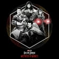thumbnail image 2 of Women's Marvel Doctor Strange in the Multiverse of Madness Black and White Panel Graphic Tee Black Large, 2 of 4