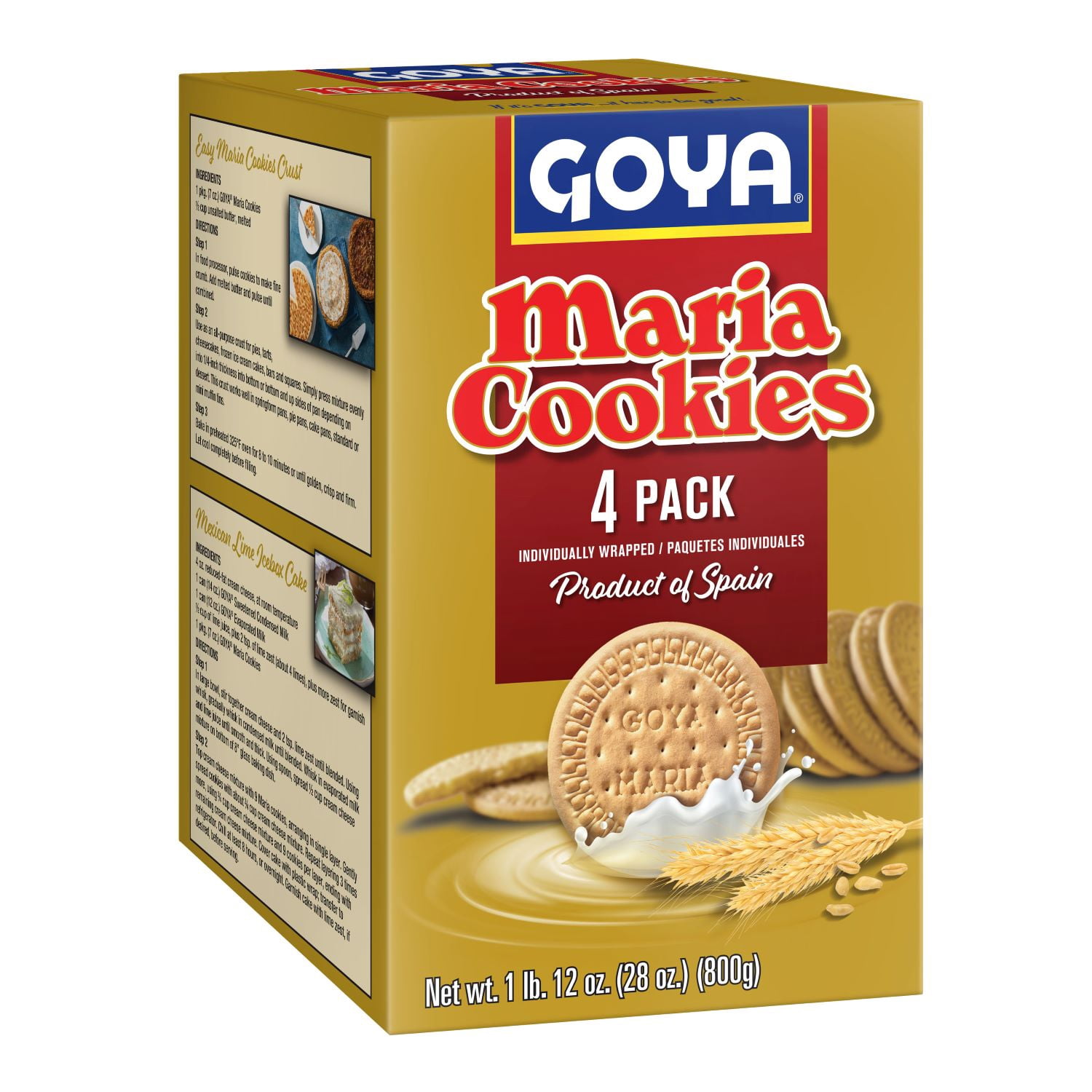 (3 pack) Goya Maria Cookies Family Pack, 28.2 Oz