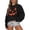 Black, variant on Womens Sweatshirts Halloween Classic Punpkin Face Print Sweatshirt Fall Long Sleeve Pullover Tops (Grey L)