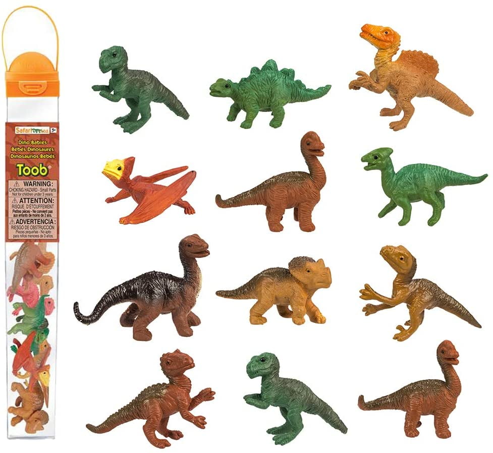 Safari Ltd Dino Babies Toob With 10 Dinosaurs Including Baby Pertadon Allosaurus Apatosaurus Triceratops Brachiosaurus Stegosaurus Parasaurolophus Velociraptor T Rex And Spinosaurus Walmart Com Safari Ltd Dino Babies Toob With 10 Dinosaurs Including Baby Pertadon Allosaurus Apatosaurus Triceratops Brachiosaurus Stegosaurus Parasaurolophus Velociraptor T Rex And Spinosaurus Walmart Com