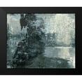 thumbnail image 2 of Ray, Elena 14x12 Black Modern Framed Museum Art Print Titled - Black and Grey and Blue III, 2 of 5