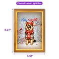 thumbnail image 5 of Hello Winter German Shepherd Smiling in Red Scarf Hat Welcome Christmas Acrylic Plaque with Wood Photo Frame Box Alsatian Dog Lover Gifts Light Box - 00017, 5 of 5