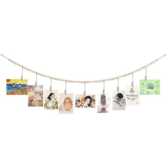 CNKOO Wall Hangings Display Picture Frame Gallery Set Picture Frames Collage Wall Decor Wood Wall Collage Kit Best DIY Gift for Family Friends