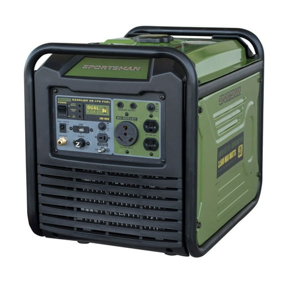 3,500-Watt Dual Fuel Inverter Generator for Sensitive Electronics