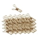 thumbnail image 1 of Monstrate gold plating Stainless Steel Wire Clips Clamps 40pcs/pack Wind-proof Almacenamiento y organización del hogar, 1 of 1
