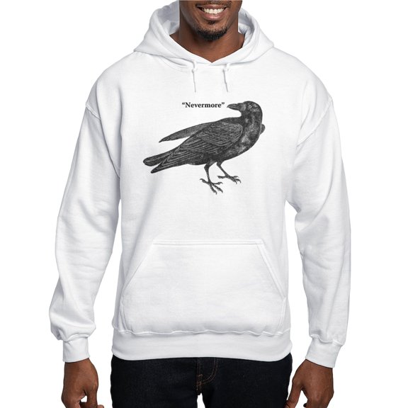 CafePress - Nevermore Raven Sweatshirt - Pullover Hoodie, Hooded Sweatshirt