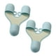 thumbnail image 1 of 2 piezas de pinzas de silicona para cocina, pinzas para ollas, pinzas portátiles antiescaldaduras azul, 1 of 8