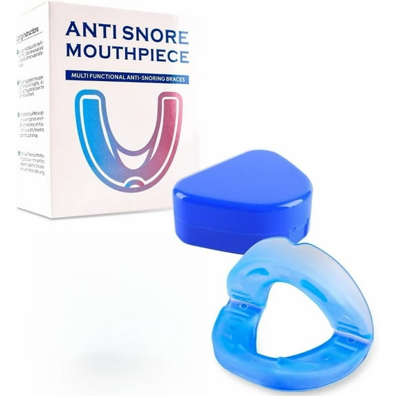 anti snore mouthpiece:Reduce Snoring Quietly: Universal Comfort Night Mouthpiece for Side Sleepers - Home & On-The-Go Use
