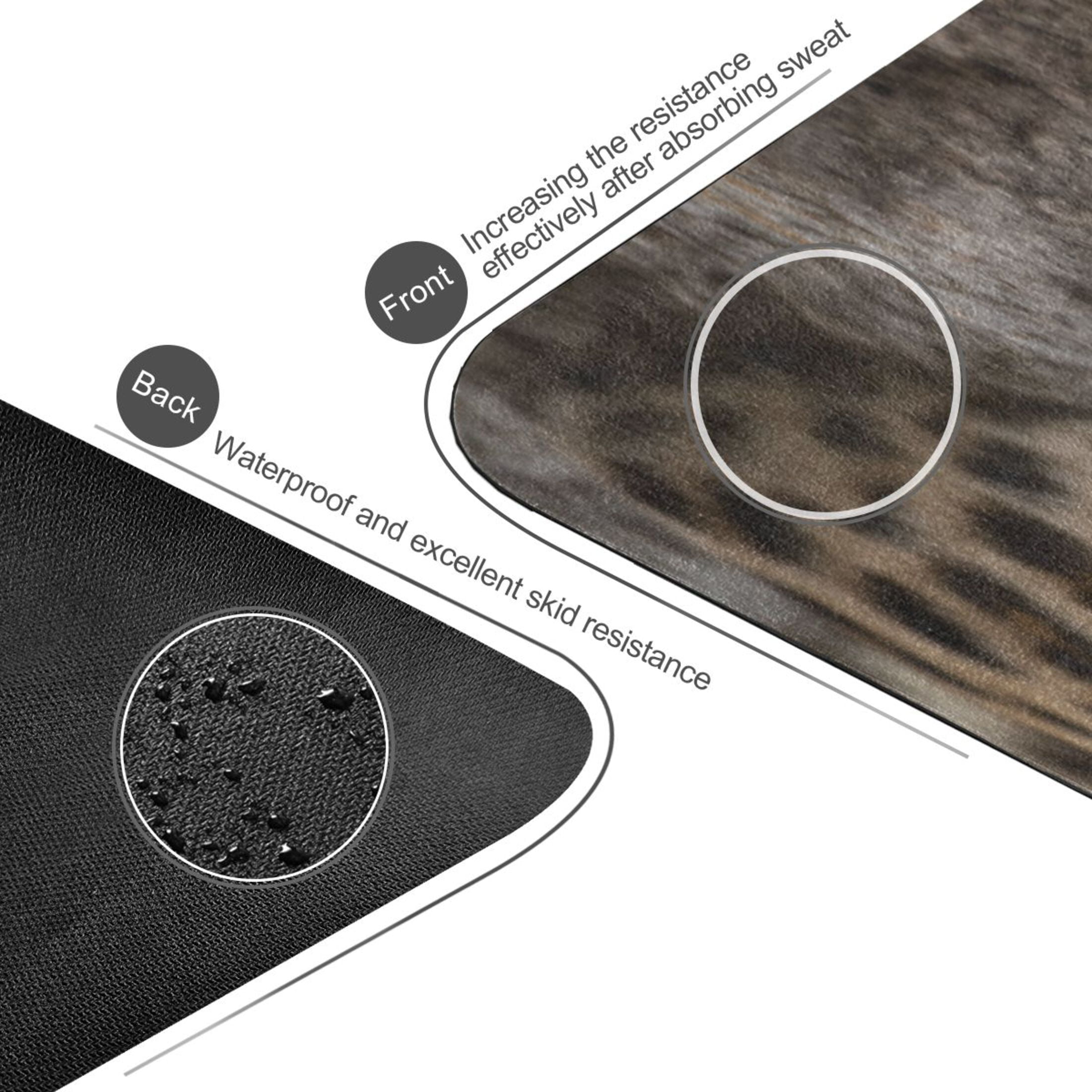 BZSMCE Yoga Mat Women Fitness Mat Leopard Calm Pattern