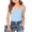 A-Light Blue, variant on Girls Ribbed Knit Tank Tops Slim Fit Crew Neck Sleeveless Shirts Kids Summer Camisole Basic Undershirts(A-Pink,11-12 Years)